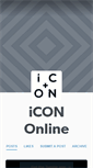 Mobile Screenshot of icononline.tumblr.com