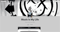 Desktop Screenshot of ilovemusic.tumblr.com