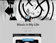 Tablet Screenshot of ilovemusic.tumblr.com
