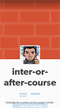 Mobile Screenshot of inter-or-after-course.tumblr.com