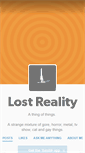 Mobile Screenshot of lost-reality.tumblr.com