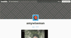 Desktop Screenshot of amywiseman.tumblr.com