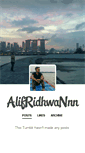 Mobile Screenshot of alifridhwan.tumblr.com