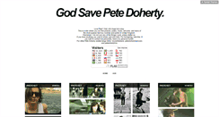 Desktop Screenshot of godsavepetedoherty.tumblr.com