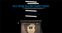 Desktop Screenshot of boyband-slash-fanfictions.tumblr.com