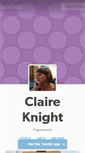 Mobile Screenshot of claireknight.tumblr.com