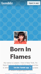 Mobile Screenshot of borninflames.tumblr.com