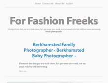 Tablet Screenshot of forfashionfreeks.tumblr.com