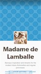 Mobile Screenshot of madamedelamballe.tumblr.com