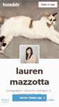 Mobile Screenshot of laurenmazzotta.tumblr.com