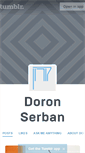 Mobile Screenshot of doronserban.tumblr.com