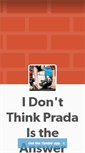 Mobile Screenshot of pradaanswer.tumblr.com