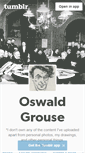 Mobile Screenshot of oswaldgrouse.tumblr.com