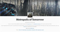Desktop Screenshot of metropolisoftomorrow.tumblr.com