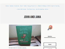 Tablet Screenshot of johnandjana.tumblr.com