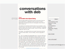 Tablet Screenshot of conversationswithdeb.tumblr.com
