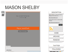 Tablet Screenshot of masonshelby.tumblr.com