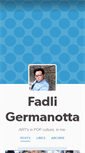 Mobile Screenshot of fadligermanotta.tumblr.com