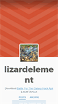 Mobile Screenshot of lizardelement.tumblr.com