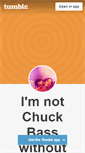 Mobile Screenshot of inlovewithchuckbass.tumblr.com