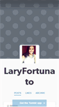 Mobile Screenshot of laryfortunato.tumblr.com