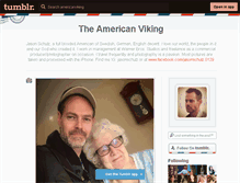 Tablet Screenshot of americanviking.tumblr.com