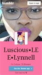 Mobile Screenshot of octoberlynnell.tumblr.com