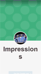 Mobile Screenshot of impressions.tumblr.com