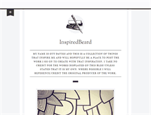 Tablet Screenshot of inspiredbeard.tumblr.com