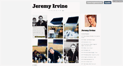 Desktop Screenshot of kingjeremyirvine.tumblr.com