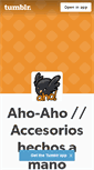 Mobile Screenshot of aho-aho.tumblr.com