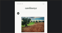 Desktop Screenshot of carolinenyc.tumblr.com