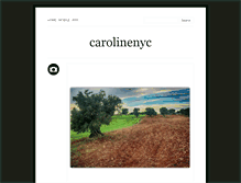 Tablet Screenshot of carolinenyc.tumblr.com