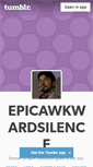 Mobile Screenshot of epicawkwardsilence.tumblr.com