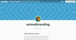 Desktop Screenshot of animalbranding.tumblr.com
