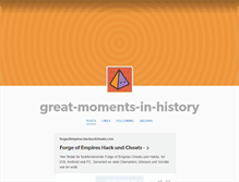 Tablet Screenshot of greatmomentsinhistory.tumblr.com