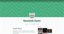 Desktop Screenshot of kevinishfacts.tumblr.com