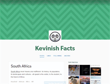 Tablet Screenshot of kevinishfacts.tumblr.com