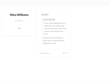 Tablet Screenshot of ninawilliams.tumblr.com