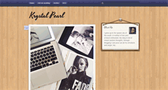 Desktop Screenshot of krystalpearl.tumblr.com