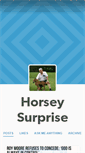 Mobile Screenshot of horseysurprise.tumblr.com