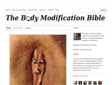 Tablet Screenshot of bodymodificationbible.tumblr.com