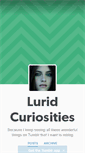 Mobile Screenshot of lurid-curiosities.tumblr.com