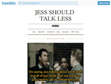 Tablet Screenshot of jessicaplummer.tumblr.com