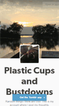 Mobile Screenshot of plasticcupsandbustdowns.tumblr.com