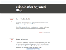 Tablet Screenshot of mineshaftersquared.tumblr.com