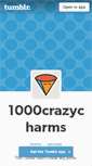 Mobile Screenshot of 1000crazycharms.tumblr.com