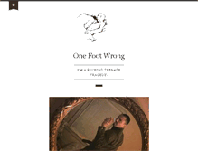 Tablet Screenshot of 1footwrong.tumblr.com