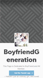 Mobile Screenshot of boyfriendgeneration.tumblr.com