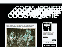 Tablet Screenshot of cocksarquette.tumblr.com